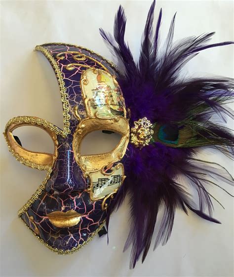 mardi gras mask with feathers|mardi gras full face mask.